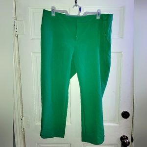 A new day, women's, green, capri pants,  size 18